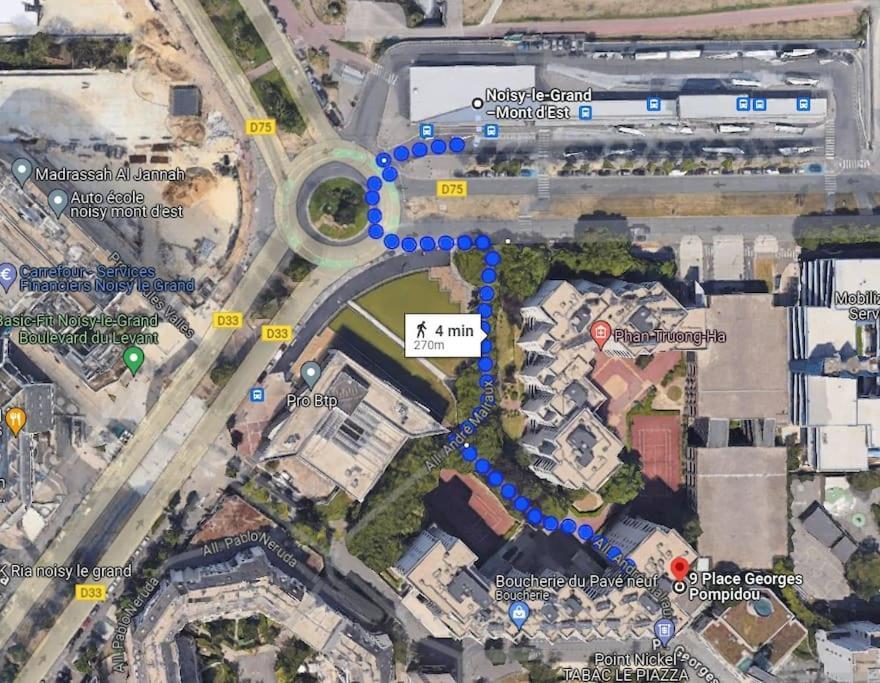 Appartement Bien Situe Noisy-le-Grand Εξωτερικό φωτογραφία